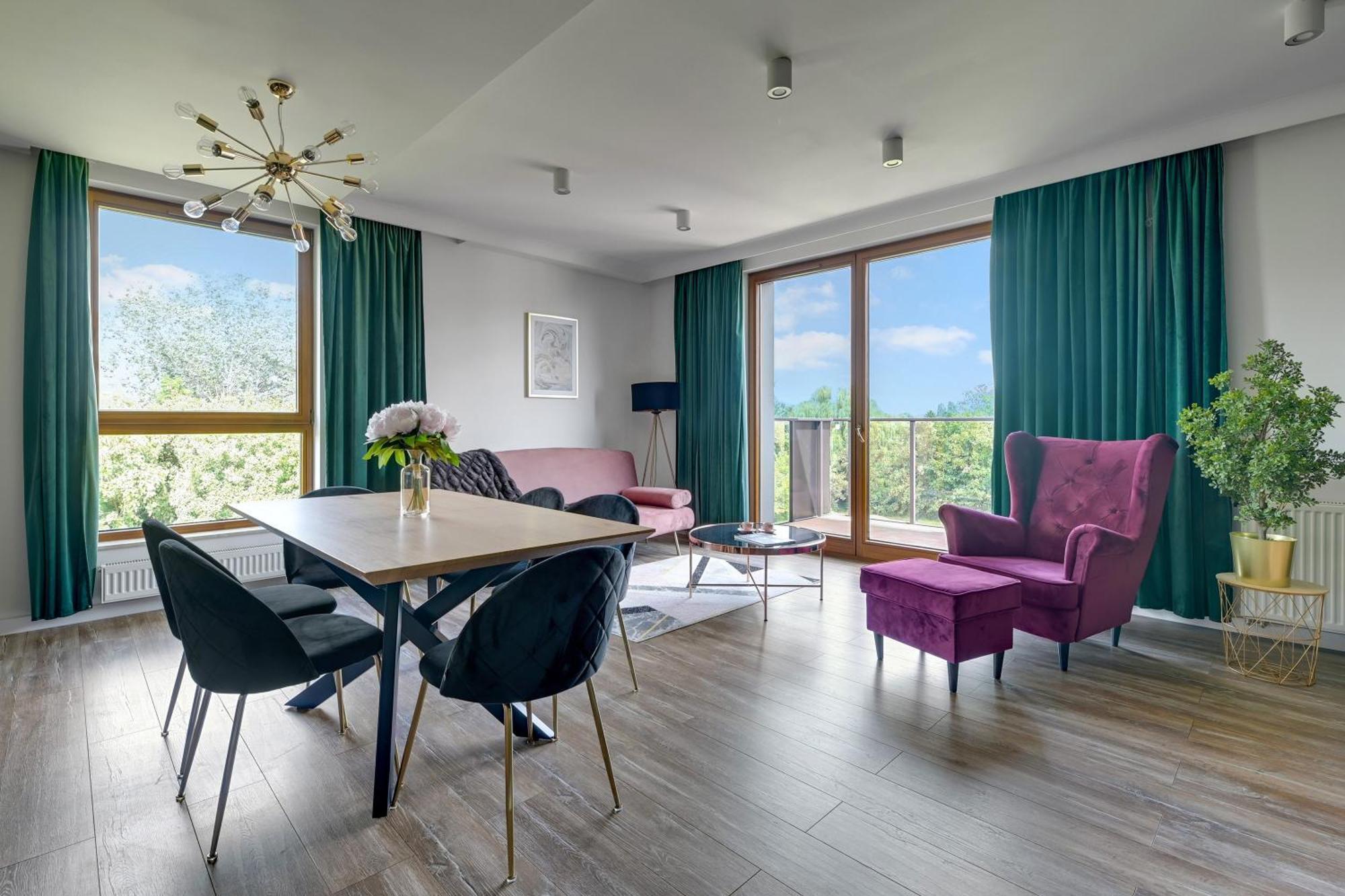Front Park Apartments With Parking By Lion Apartments Danzica Esterno foto